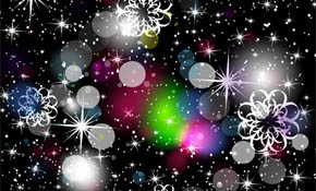 The pointed stars free vector